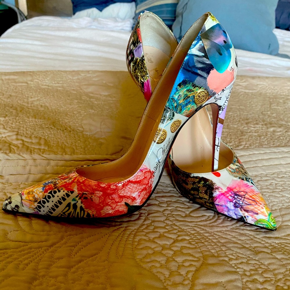 Christian Louboutin So Kate Trash pumps- 39.5